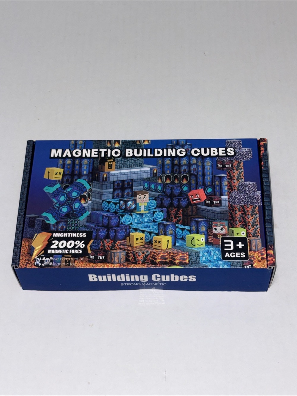 New Magnetic Building Cubes 100 Pieces